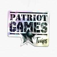 PATRIOT GAMES TWINS STICKER [COLOUR: WHITE]