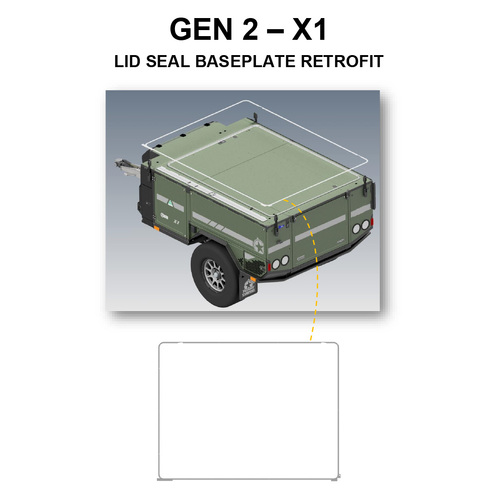 GEN2 X1 Lid Seal Baseplate Retrofit