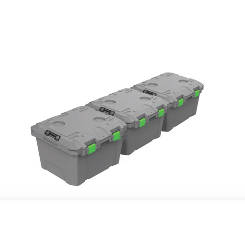 Set of 3 TRED Storage Boxes 65L